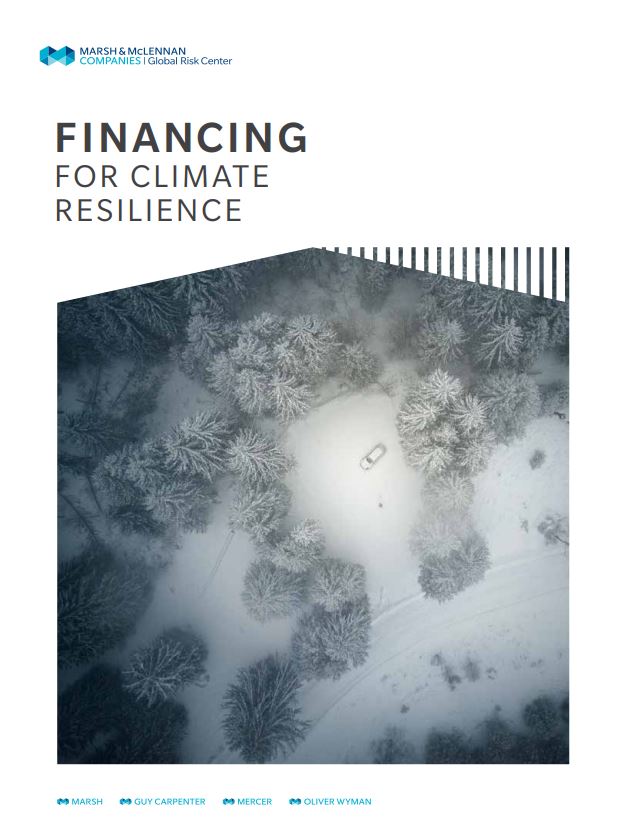 FINANCING FOR CLIMATE RESILIENCE