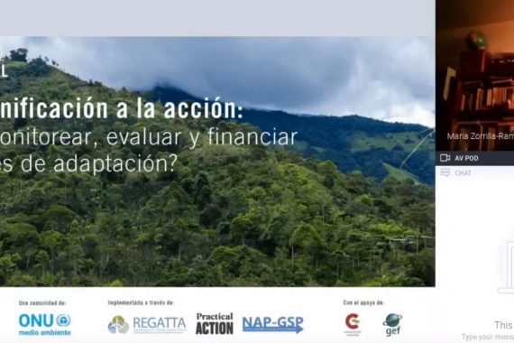 Vídeo sección 2: ¿Cómo monitorear, evaluar y financiar soluciones de adaptación?