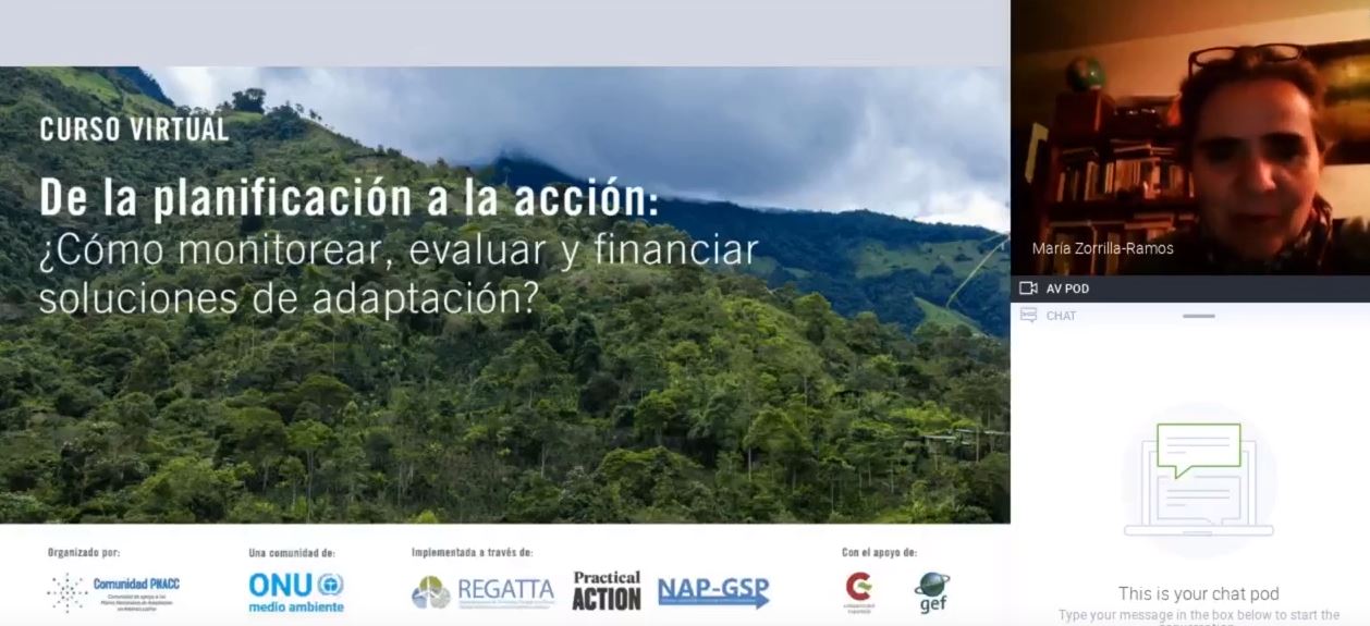 Vídeo sección 2: ¿Cómo monitorear, evaluar y financiar soluciones de adaptación?
