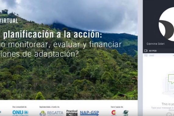 Seminario virtual: La medición de la adaptación al cambio climático. Compromisos, retos y barreras